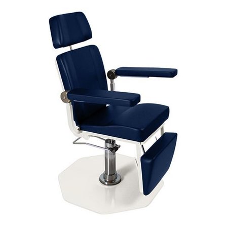 UMF MEDICAL ENT Chair w/ Foot-Operated Pump, Steel Blue 8612-ST
